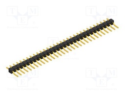 Connector: pin strips; pin header; male; PIN: 31; 2.54mm; SMT; 1x31