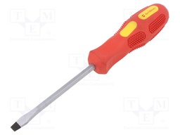 Screwdriver; slot; for impact; SL 6mm; Blade length: 100mm