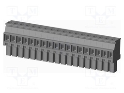 Connector: pluggable terminal block; plug; female; angled 90°