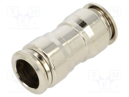 Push-in fitting; straight,inline splice; -0.99÷20bar; 14mm