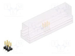 Connector: pin strips; pin header; male; PIN: 6; 2.54mm; SMT; 2x3