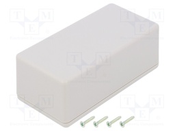 Enclosure: multipurpose; X: 65mm; Y: 130mm; Z: 50mm; TW; ABS; IP40