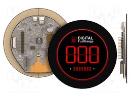 Display: TFT; 3.4"; 800x800; 32MBFLASH,32MBPSRAM; 400cd/m2; 4÷6V