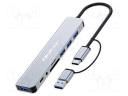 Hub USB; Thunderbolt 3,Thunderbolt 4,USB 2.0,USB 3.0; PnP