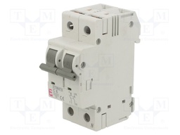Circuit breaker; 230/400VAC; Inom: 6A; Poles: 1+N; DIN; Charact: C