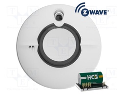 Meter: smoke detector; 132x40.5mm; Conform to: EN 14604: 2005