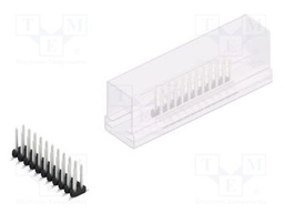 Connector: pin strips; pin header; male; PIN: 22; 2mm; SMT; 2x11