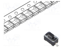 Microswitch TACT; SPST; Pos: 2; 0.05A/12VDC; SMT; 1.27N; 5mm