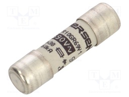 Fuse: fuse; gR,ultra rapid; 1A; 690VAC; 10x38mm
