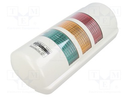 Signaller: signalling column; continuous light,blinking light