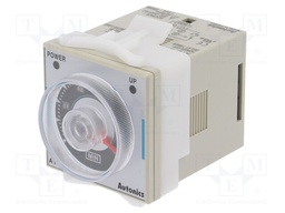 Timer; 0,05÷10min; DPDT; 250VAC/3A,250VAC/5A,30VDC/3A,30VDC/5A