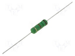 Resistor: wire-wound; high voltage; THT; 330Ω; 2W; ±5%; Ø5.5x16mm