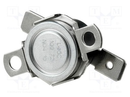 Sensor: thermostat; Output conf: NC; Topen: 40°C; Tclos: 25°C; 10A