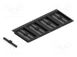 Connector: pin strips; pin header; male; PIN: 13; 2.54mm; SMT; 1x13