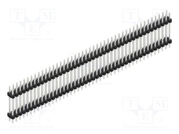 Connector: pin strips; pin header; male; PIN: 88; 2mm; THT; 2x44