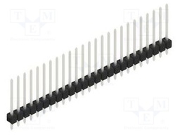 Connector: pin strips; pin header; male; PIN: 25; 2.54mm; THT; 1x25