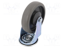 Transport wheel; Ø: 125mm; W: 32mm; H: 156mm; torsional; 150kg