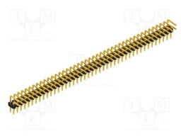Connector: pin strips; pin header; male; PIN: 86; 2mm; THT; 2x43