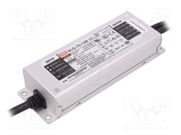 Power supply: switched-mode; LED; 60W; 12VDC; 5A; 100÷305VAC; IP67