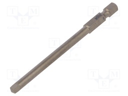Screwdriver bit; square; #3; Overall len: 90mm