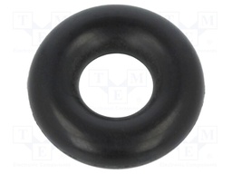 O-ring gasket; NBR; D: 3.5mm; Øint: 5mm; black; -30÷100°C