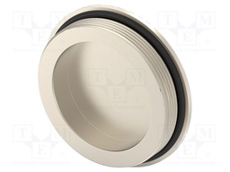 Stopper; brass; IP68; Entrelec; Gland: PG48; 13mm; Thread: PG