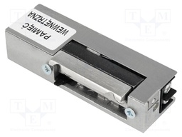 Electromagnetic lock; 7÷14VDC; W: 20mm; H: 89mm; Mounting dp: 29mm