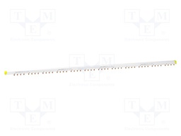 Busbar; Poles: 4; Urated: 415V; 100A; No.of mod: 57; Uinsul: 500V