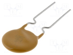 Fuse: PTC polymer; 1.6A; Ø10,2mm; Pitch: 5.1mm