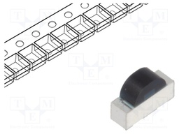 PIN IR photodiode; 920nm; 0.78-1.05um; 150°; Mounting: SMD