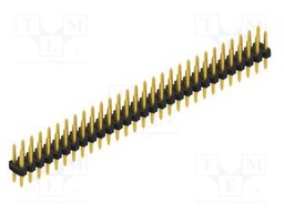 Connector: pin strips; pin header; male; PIN: 58; 2mm; THT; 2x29