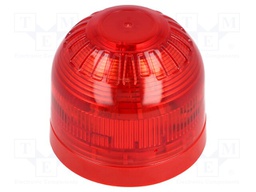 Signaller: lighting; blinking light; red; Series: Sonos; 17÷60VDC
