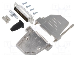 D-Sub; PIN: 44; plug; male; shielded,stamped and formed contacts