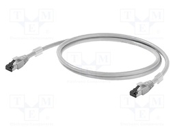 Patch cord; S/FTP; Cat 6a; RJ45,both sides; stranded; Cu; 4m; LSZH