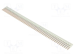 Comb bridge; ways: 50; grey; Width: 5mm; UL94V-0