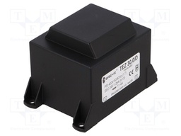 Transformer: encapsulated; 30VA; 400VAC; 24V; 1250mA; Mounting: PCB