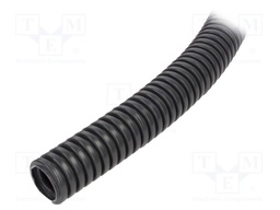 Protective tube; Conduit size: 25; PVC; black; L: 25m; 750N