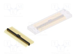 Connector: pin strips; pin header; male; PIN: 52; 2.54mm; SMT; 2x26