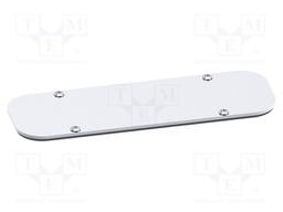 Cable gland plate; aluminium; W: 200mm; L: 400mm; Spacial S3D