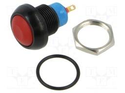 Switch: push-button; Pos: 2; SPST-NO; 0.5A/48VAC; OFF-(ON); IP67