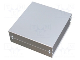 Enclosure: multipurpose; X: 250mm; Y: 260mm; Z: 90mm; aluminium