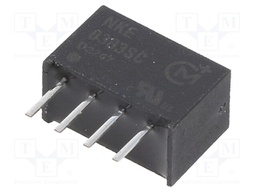 Converter: DC/DC; 1W; Uin: 2.97÷3.63V; Uout: 3.3VDC; Iout: 303mA; SIP