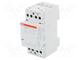 Contactor: 4-pole installation; NC x4; 24VAC; 24VDC; 25A; DIN; ESB