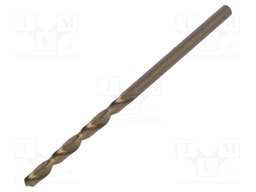 Drill bit; for metal; Ø: 2.3mm; L: 53mm; HSS; Working part len: 27mm