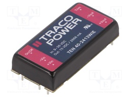Converter: DC/DC; 40W; Uin: 9÷36V; 15VDC; Iout: 2666mA; Uinsul: 1600V