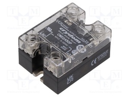 Relay: solid state; Ucntrl: 3÷32VDC; 50A; 24÷280VAC; -40÷80°C; IP20