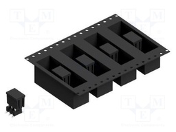 Connector: pin strips; pin header; male; PIN: 6; 2.54mm; SMT; 2x3