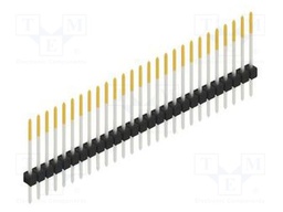 Connector: pin strips; pin header; male; PIN: 27; 2.54mm; THT; 1x27