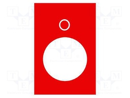 Label; Application: control station