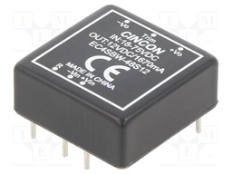 Converter: DC/DC; 20W; Uin: 18÷75V; 12VDC; Iout: 1670mA; 18g; 330kHz